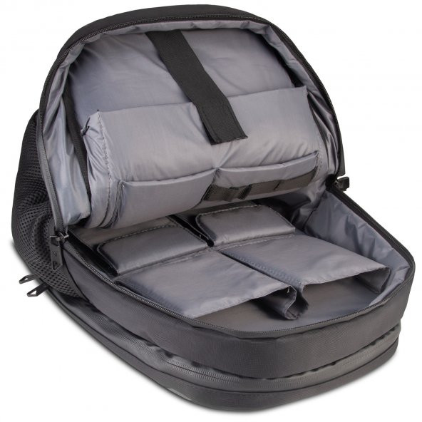 Casper Excalibur 16" Siyah Laptop Sırt Çantası (Siyah Logolu) - 5