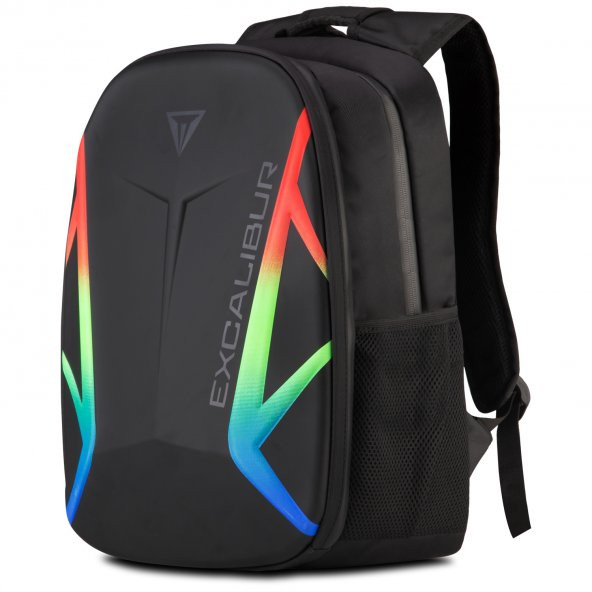 Casper Excalibur 16" Siyah Laptop Sırt Çantası (RGB logolu) - 2