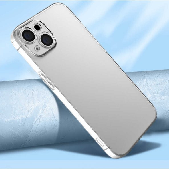 iPhone 13 Kılıf Kamera Korumalı Süper Silikon Kapak - 3