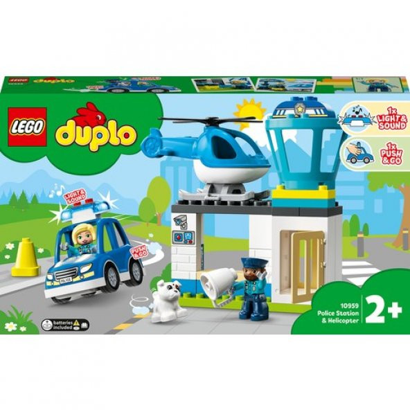 LEGO Duplo 10959 Police Station and Helicopter - 8
