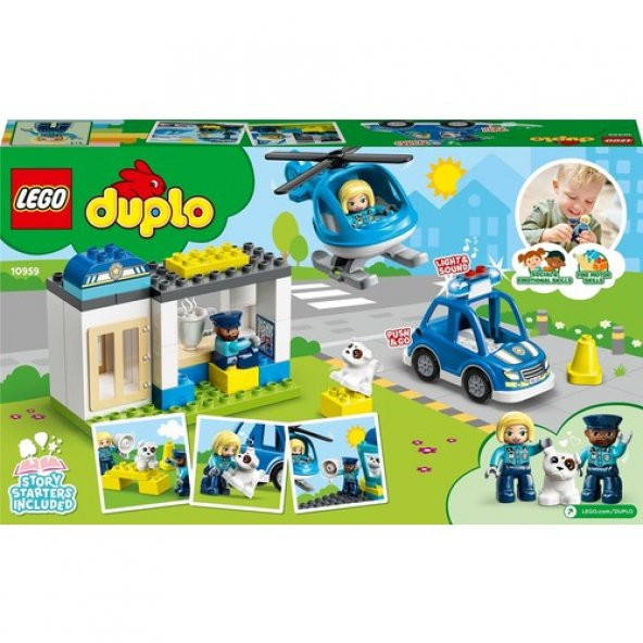 LEGO Duplo 10959 Police Station and Helicopter - 9