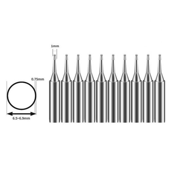Bakon 600 1c İnce Yedek Havya Ucu ( 1 mm ) ( BK90-60-863-881 Modelleriyle uyumlu )