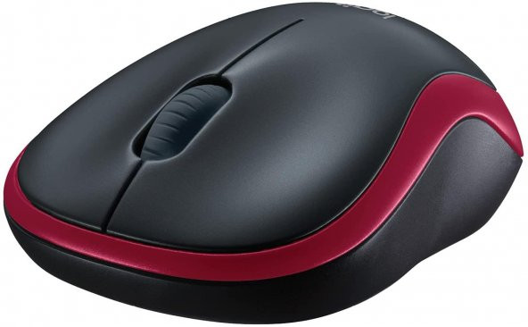 Logitech M185 Kırmızı Kablosuz Mouse 910-002237 - Resim 3
