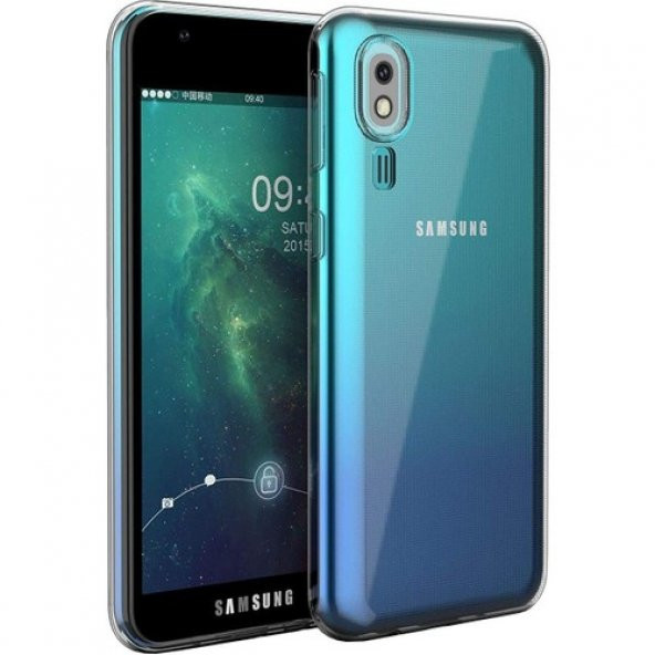 Samsung Galaxy A2 Core Kılıf Şeffaf Süper Silikon Rubber Arka Kapak