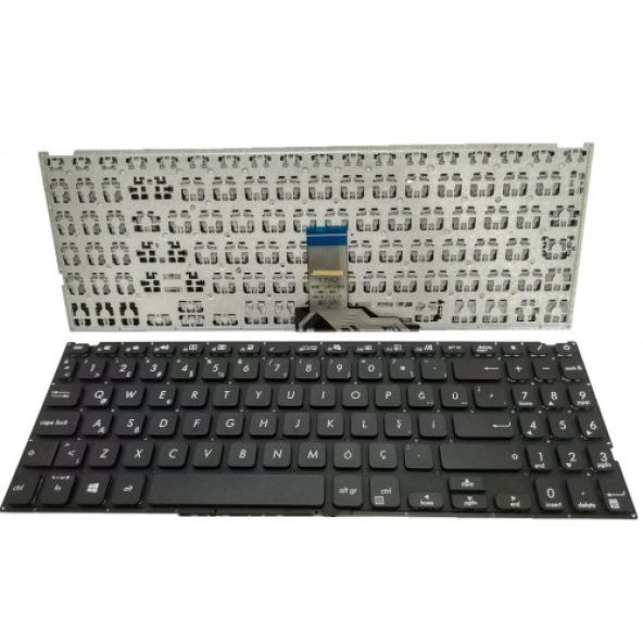 Asus X509D Serisi Notebook Klavyesi (Siyah TR)