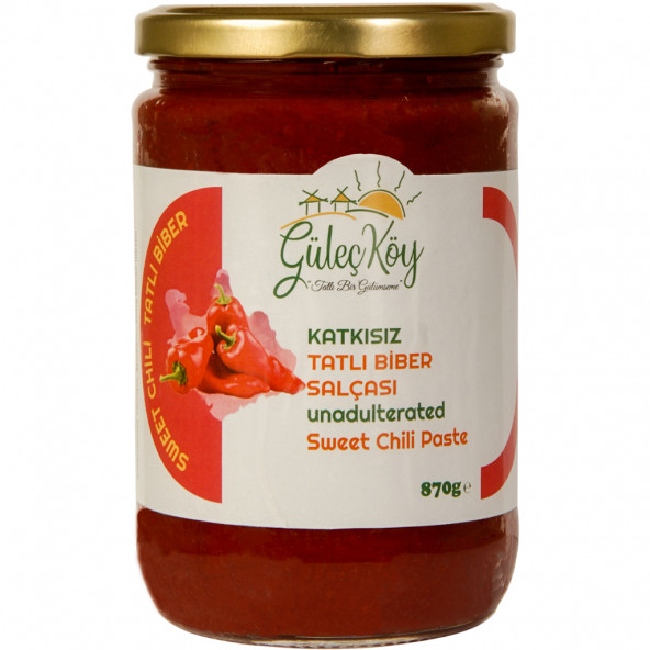 GüleçKöy Tatlı Biber Salçası 870 GR