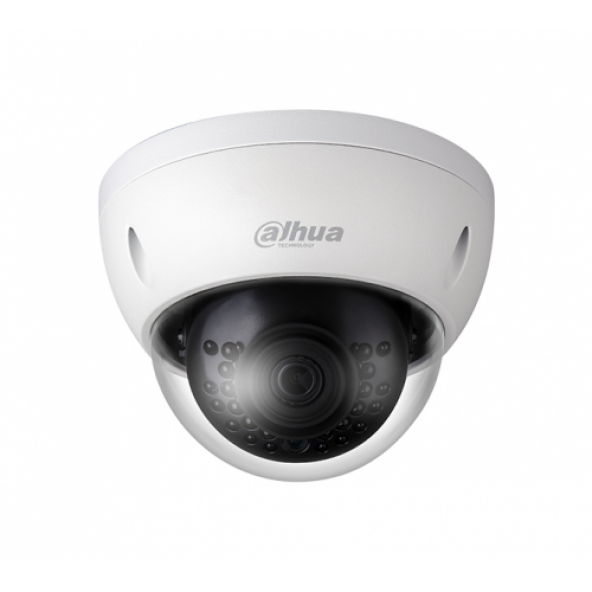 DAHUA IPC-HDBW2531E-S-0280B-S2  5Mpix,   2,8mm Lens, H265+, 30Mt Gece Görüşü, IP67, PoE Dome IP Kamera