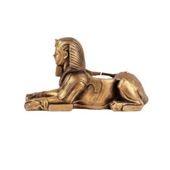 Antik Mısır Sfenks Tealight Mumluk Polyester - Resim 2