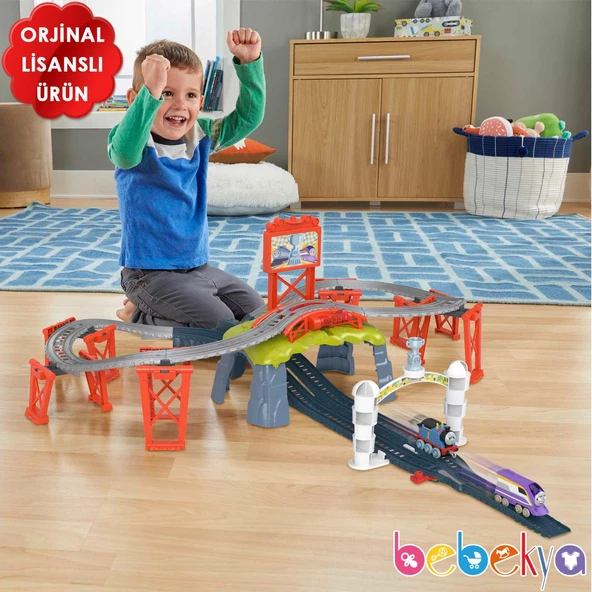 Orjinal Fisher Price Thomas ve Arkadaşları Sodor Kupası Yarışı Thomas&Friends Sodor Cup Race HFW03 ürün görseli