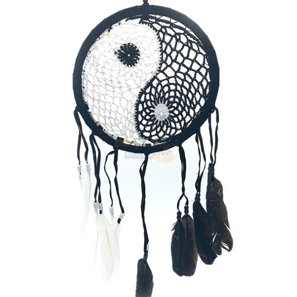 Dream Catcher Rüya Kapanı Yin-Yang 22 cm ürün görseli