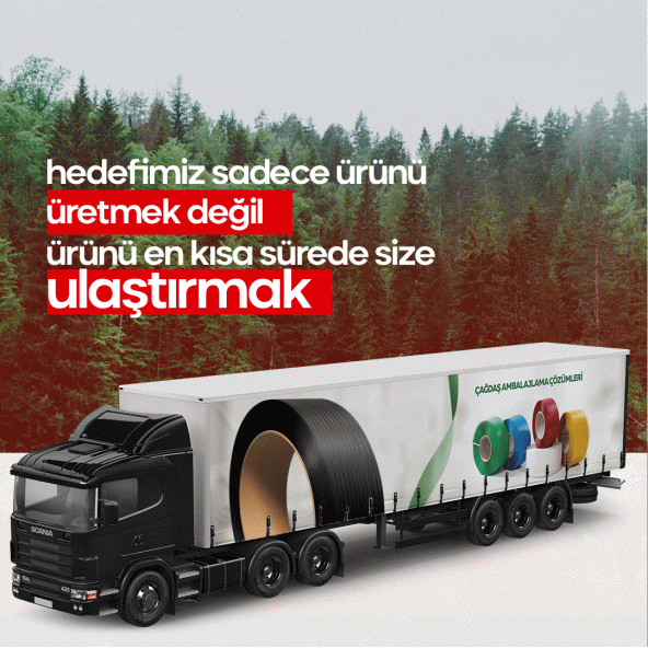 ONUR AMBALAJ Polyester Çember 2000 Mt Yeşil 12 0 60 Mm - 4