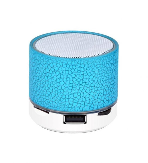Işıklı Mini Bluetooth Hoparlör Taşınabilir Kablosuz Ses Bombası - 6