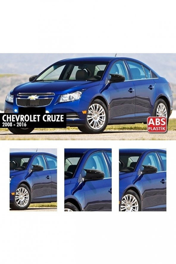 CHEVROLET CRUZE 2009+ MODEL uyumlu sağ sol YARASA AYNA KAPAĞI 2li set - 1
