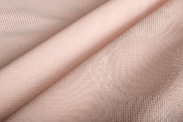 Finezza Aslı Lüx Jakar Polycotton Kumaş Pudra Masa Örtüsü 160x320 cm - 1053 - 2