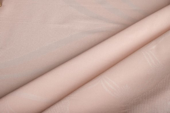 Finezza Aslı Lüx Jakar Polycotton Kumaş Pudra Masa Örtüsü 160x320 cm - 1053 - 10