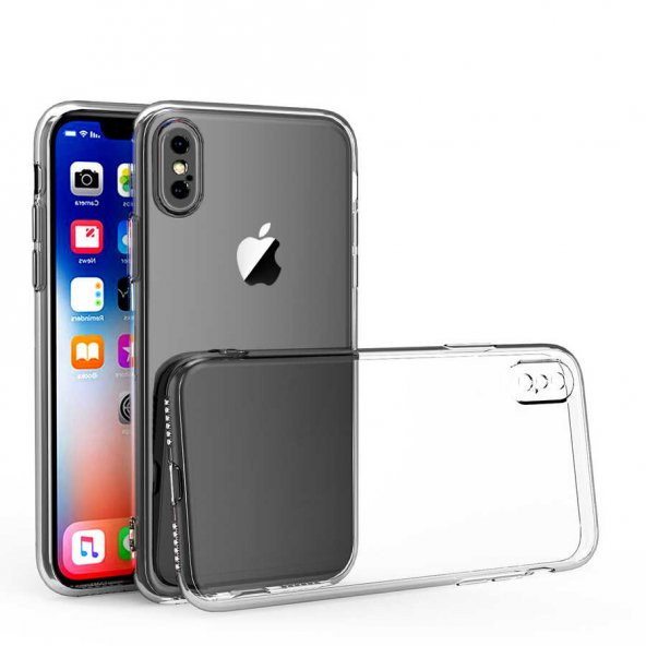 Apple iPhone XS Max 6.5 Kılıf Kamera Korumalı Süper Silikon Kapak - 2