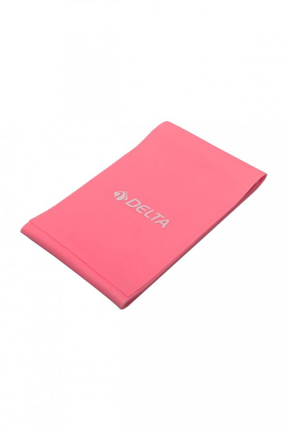 Delta Pilates Bandı Hafif Sert 90 x 7,5 Cm Egzersiz Direnç Lastiği (Uç Kısmı Açık) - 2