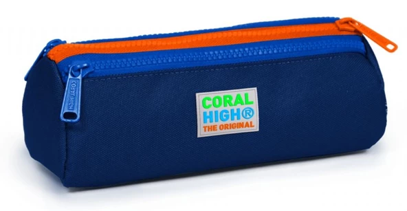 Coral High Lacivert Üç Bölmeli Kalem Çantası -Erkek Çocuk ürün görseli