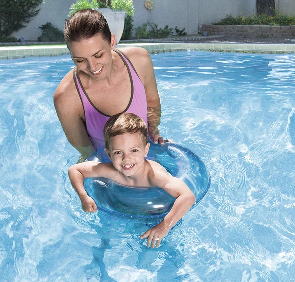 Bestway 36022- 51 cm Şeffaf Çocuk Yüzme Simidi - 2