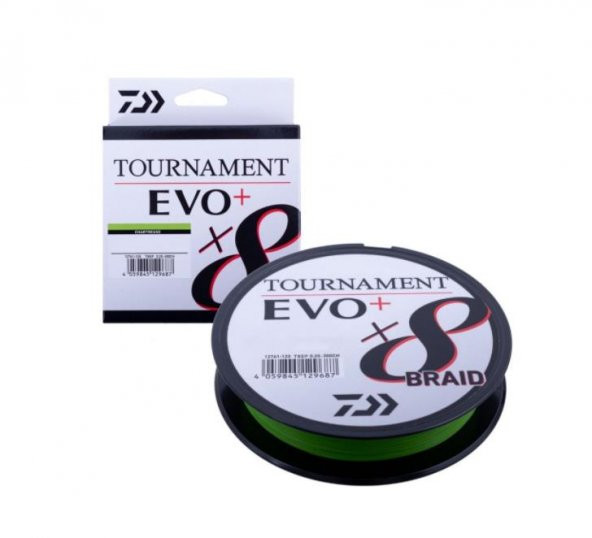 Daiwa Tournament EVO+ 8B Chartreuse İp Misina (135m)