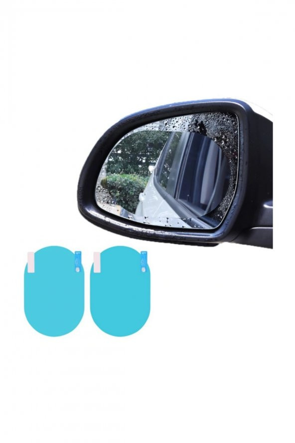 Oto Araç Yan Ayna Su Kaydırıcı ve Buğu Önleyici
