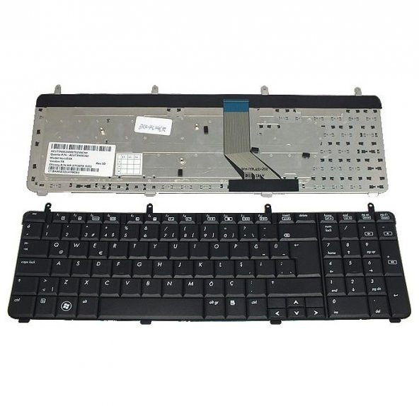 HP Pavilion dv7-2051et Notebook Klavye - Tuş Takımı / Siyah - TR
