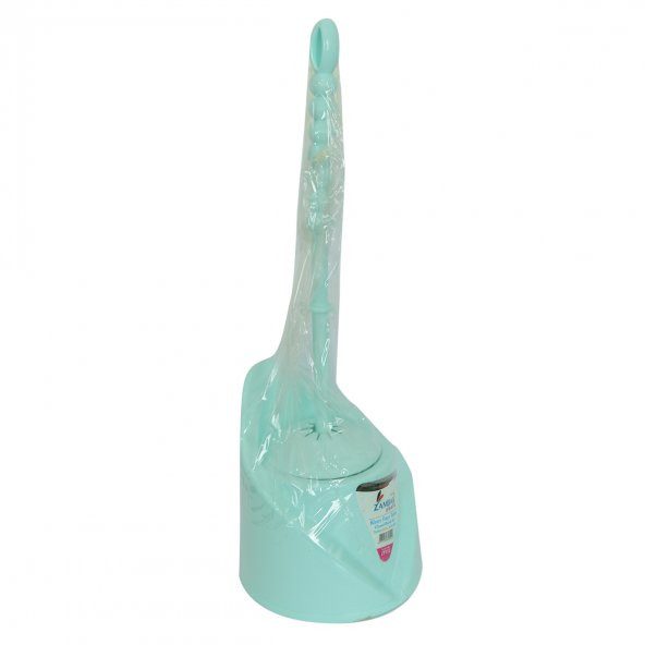 Zambak Plastik Muhafazalı Tuvalet Klozet Fırça Takımı Karışık Renk ZP-152 - 5