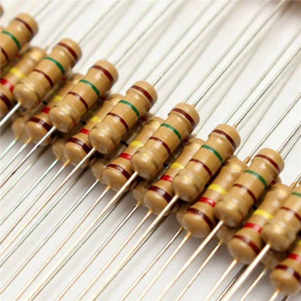 1/2W 1K Ohm karbon film direnç x 10 adet  (rf081)