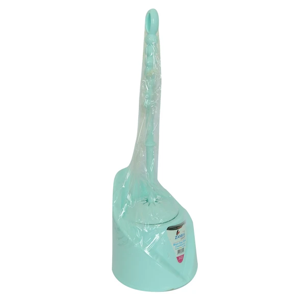 LokmanAVM Zambak Plastik Muhafazalı Tuvalet Klozet Fırça Takımı Karışık Renk ZP-152 - Resim 5