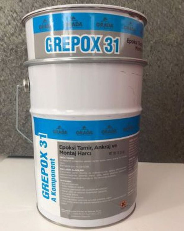 GRADA Tamir Ankraj ve Montaj Harcı GREPOX 31 (375  125 KG)