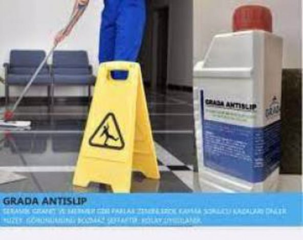 GRADA Parlak Yüzey Kaydırmazlık Solüsyonu GRADA ANTISLIP (5 KG)