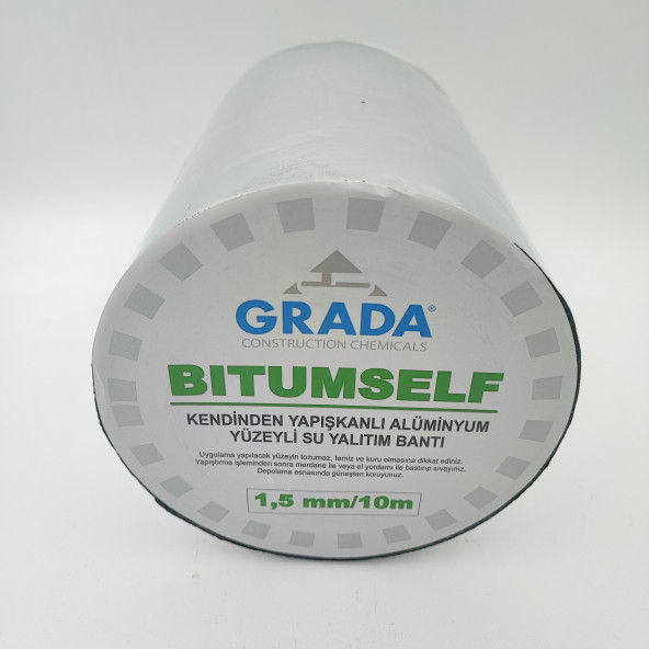 GRADA OTO SES ve SU YALITIM BANTLARI GRADA BITUMSELF 20 CM / 10MT/RULO