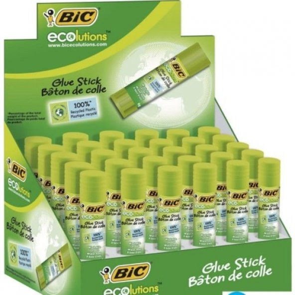 Bic Eco Glue Stıck 8 Gr Yapıştırıcı - 30  LU Pkt