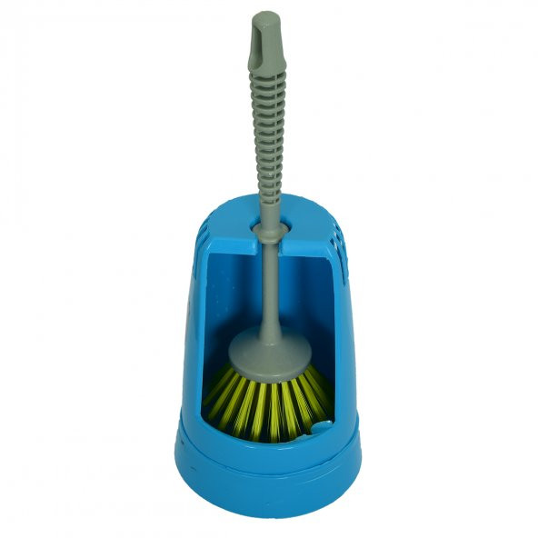 Plastik Muhafazalı Wc Tuvalet Klozet Fırça Takımı Karışık Renk ZP-136