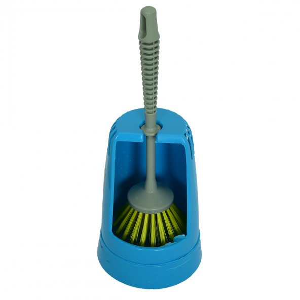Plastik Muhafazalı Wc Tuvalet Klozet Fırça Takımı Karışık Renk ZP-136 - 4
