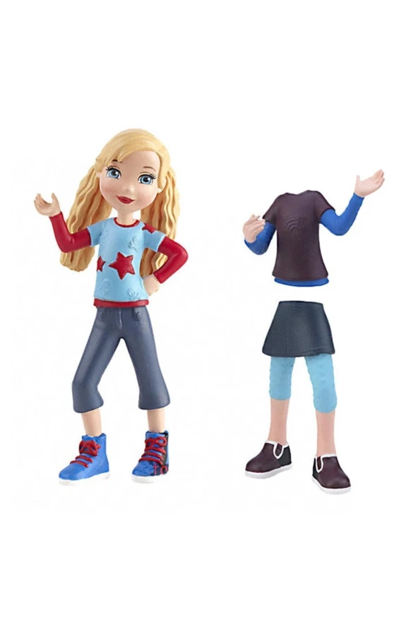 Nickelodeon 2 Li Icarly Fashion Switch Carly Ve Sam - Icarly Moda Giysileri - Değiştirilebilir Giysiler - 3