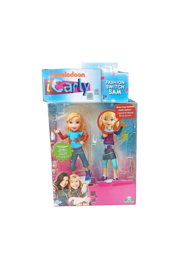 Nickelodeon 2 Li Icarly Fashion Switch Carly Ve Sam - Icarly Moda Giysileri - Değiştirilebilir Giysiler - 5