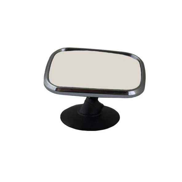 Space Vantuzlu Kare Krom Ayna ürün görseli 1