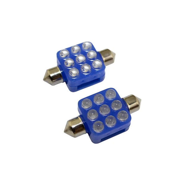 Space 12V Mavi 2x9 HP Ledli Dekoratif Sofit Ampul ürün görseli