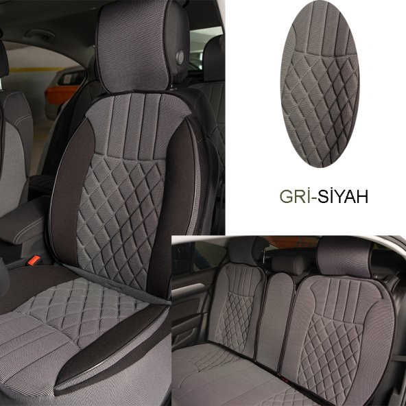 Space Elegance 5li Set Minder Gri-Siyah / KLMNY543 - 2