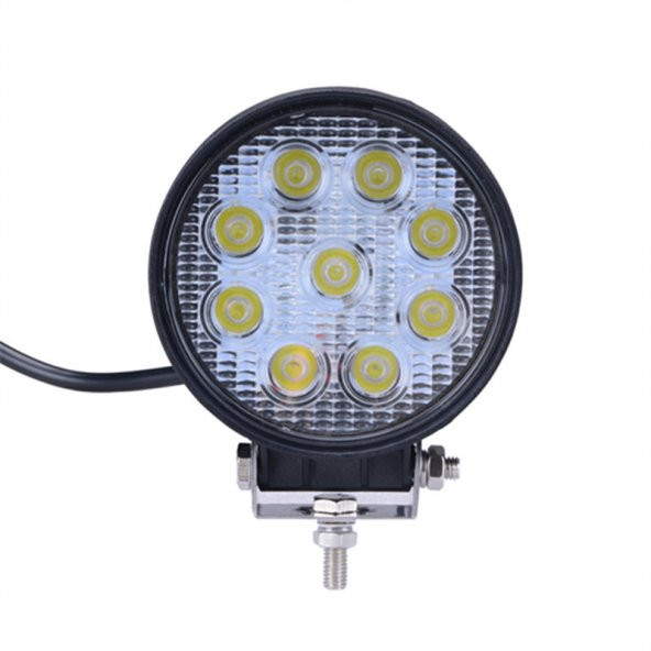 Yuvarlak Çalışma Ve Sis Lambası 9 Led / LASS310 - 3