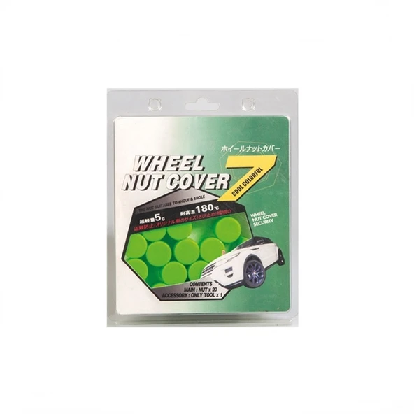 Space 17mm Yeşil Silikonlu Bijon Kılıfı (20'li) ürün görseli