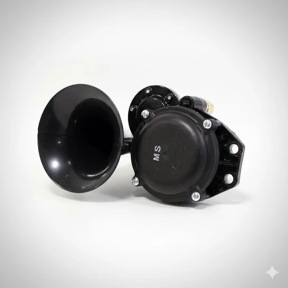 Space Güçlü ve Etkili Salyangoz Tipi Korna (24V) - Resim 2