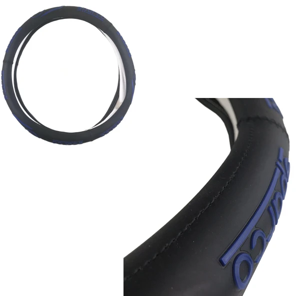 Space Direksiyon Kılıfı 38 cm Sparco Dizayn Siyah/Mavi / DIKI364-SM ürün görseli 1