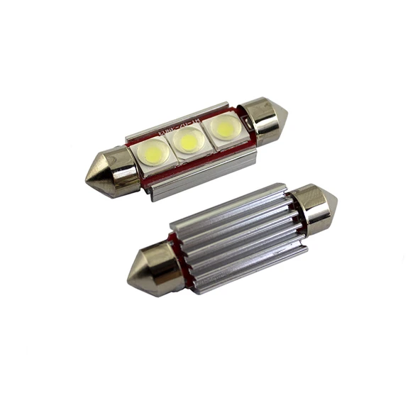 Sofit ampul full canbus(Arıza Engelleyici) 39mm 3 cree teknolojili 3V-24V/LAAM614 ürün görseli