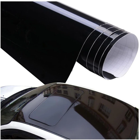 Piano black tavan folyosu 1,52 m * 18 m  Jelatin korumalı / CAFI557 ürün görseli 1