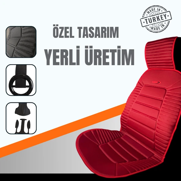 Space Bumerang Minder 2'li Set Kırmızı / KLMNY58 - Resim 3