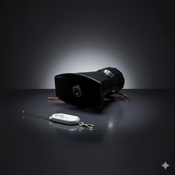 Space Uzaktan Kumandalı çok amaçlı hoparlör(ikaz Sistemi) ürün görseli 1