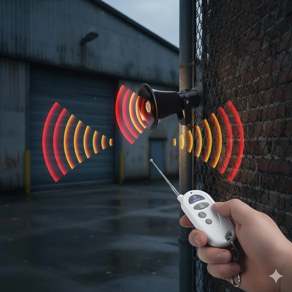 Space Uzaktan Kumandalı çok amaçlı hoparlör(ikaz Sistemi) - Resim 2