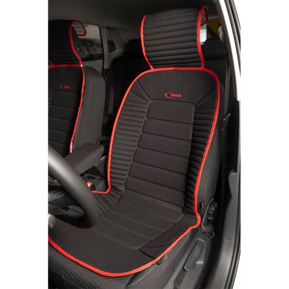 Space Elegance 2li Set Minder Siyah-Kırmızı / KLMNY536 - 2